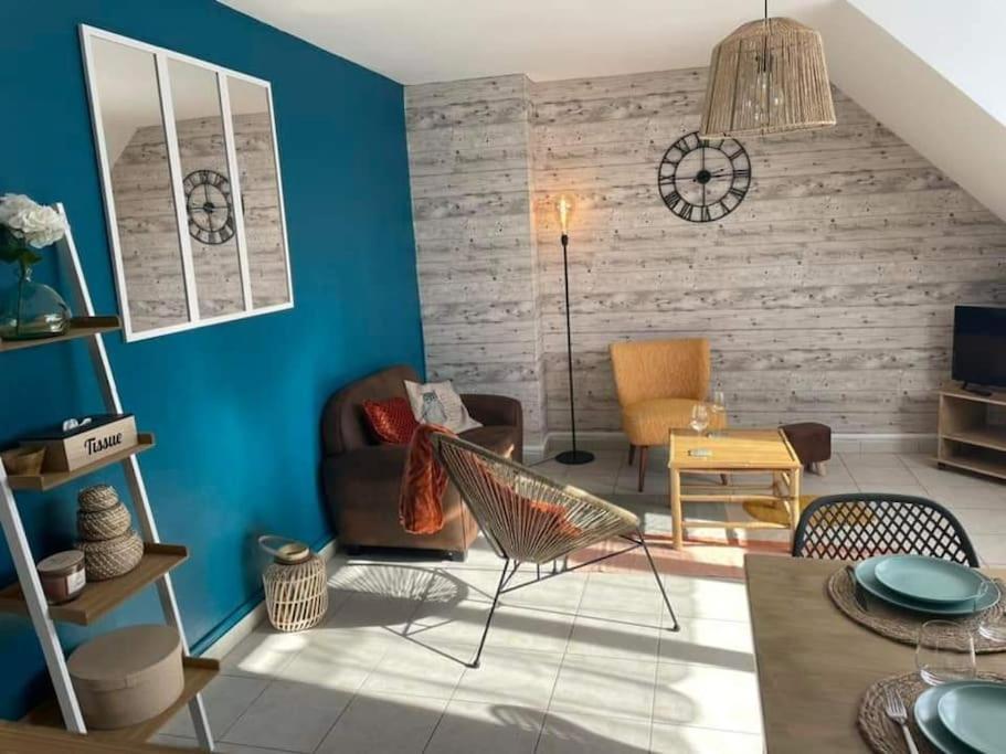 Joli Appartement Bord De Mer Le Portel Exteriör bild